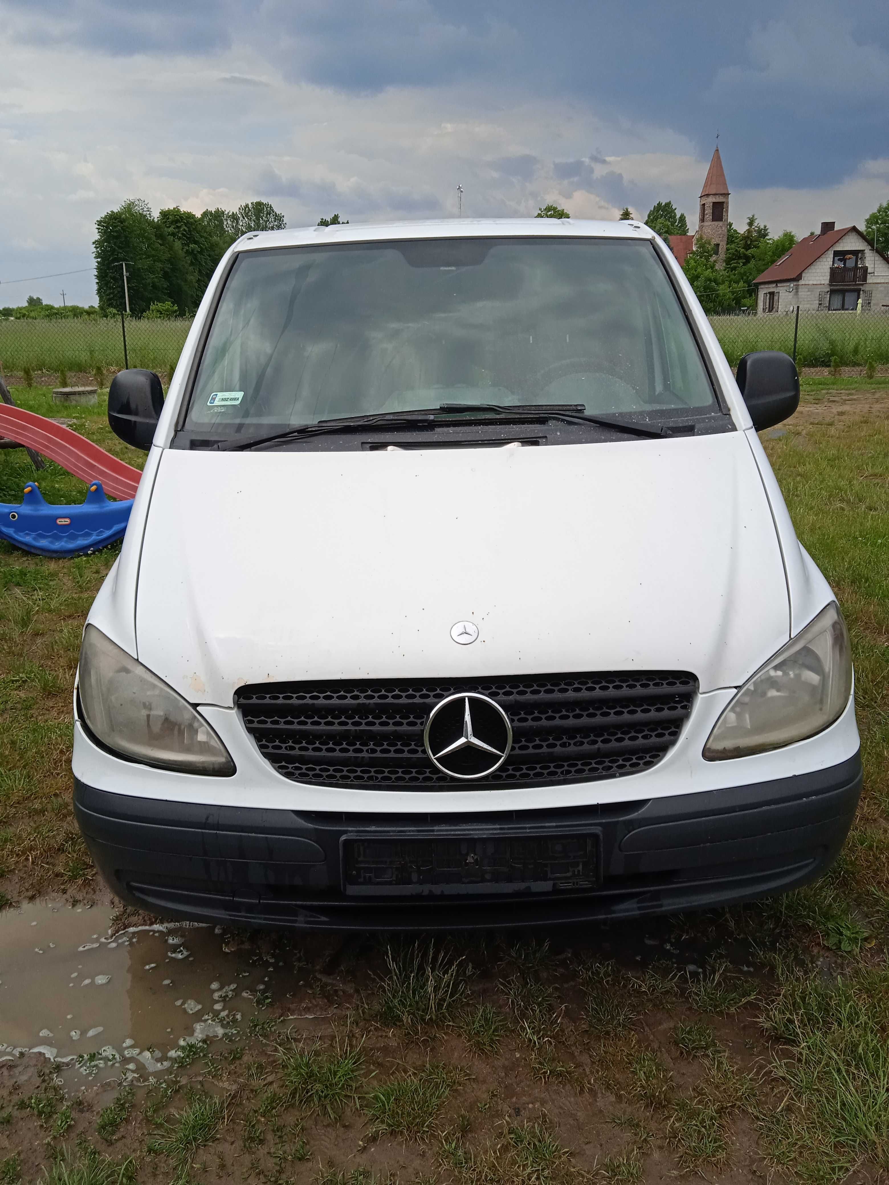 Mercedes-Benz Vito,Viano W639,bialy,Lusterko elektryczne Europa