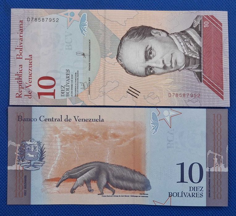 Venezuela - 10 bolivares (UNC)