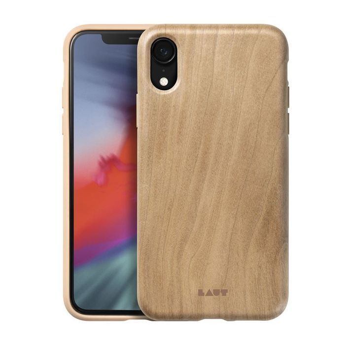 Laut Pinnacle - Etui Iphone Xr Z Prawdziwego Drewna (Cherry Wood)