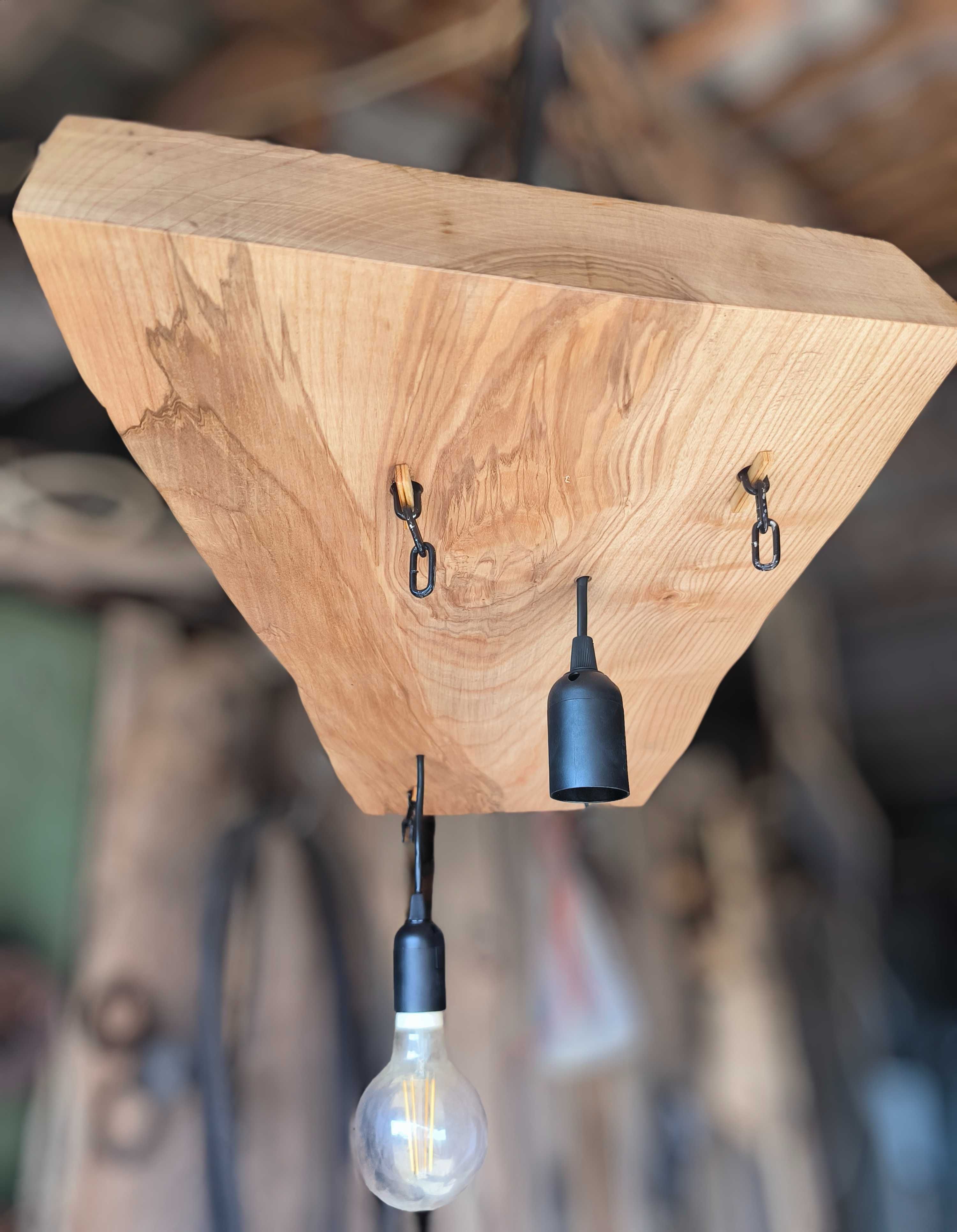 Lampa sufitowa „Jesionowa Natura”