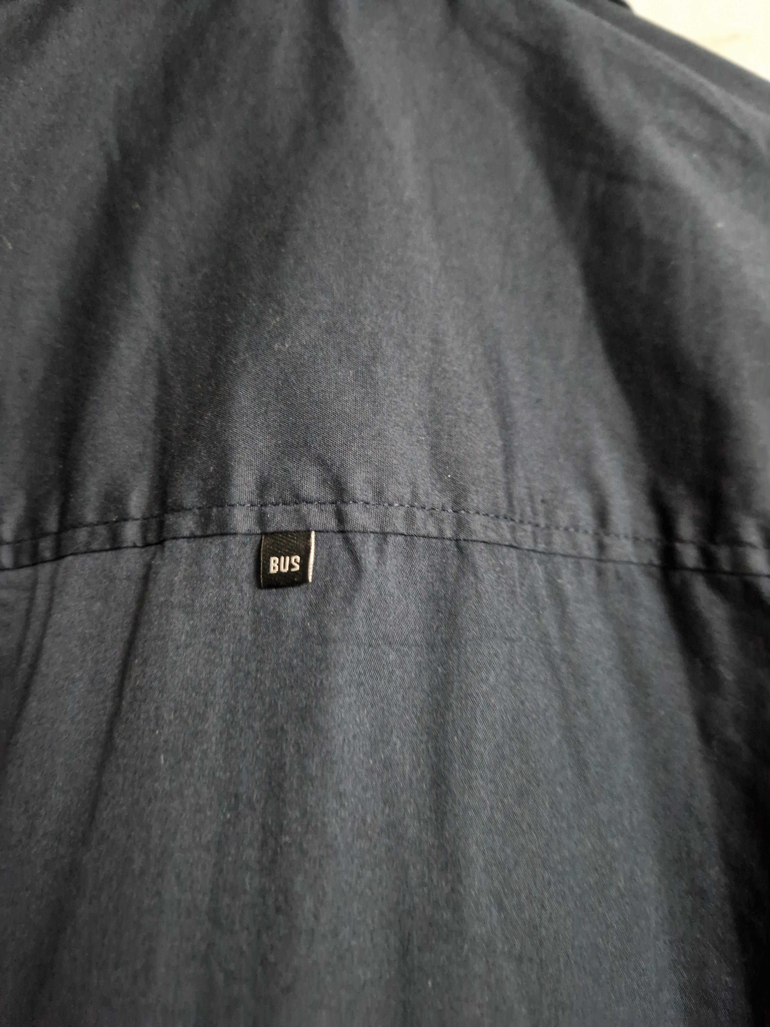Camisa Nova Slim Fit Bus Urban Wear em Azul Marinho