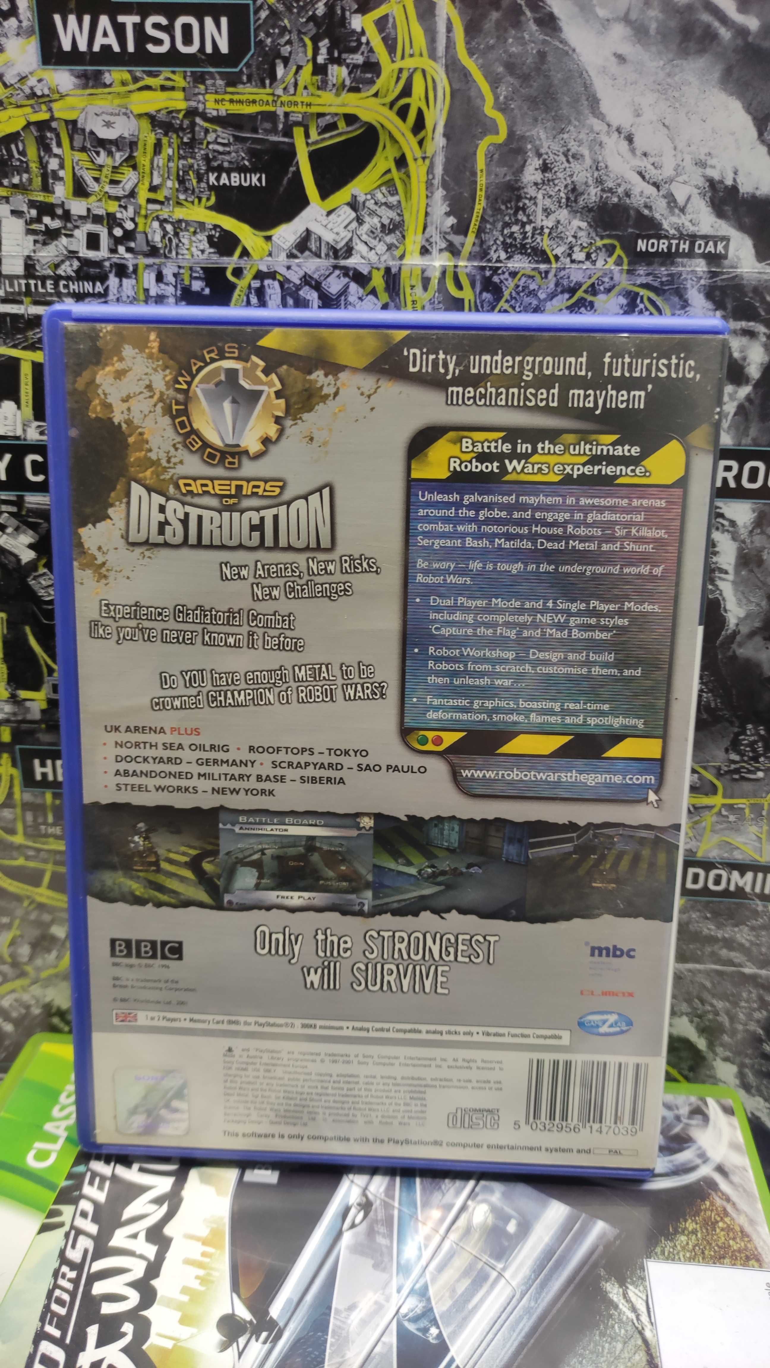 Robot Wars - Arenas Of Destruction | PS2 | Sklep | Kraków | Wysyłka |