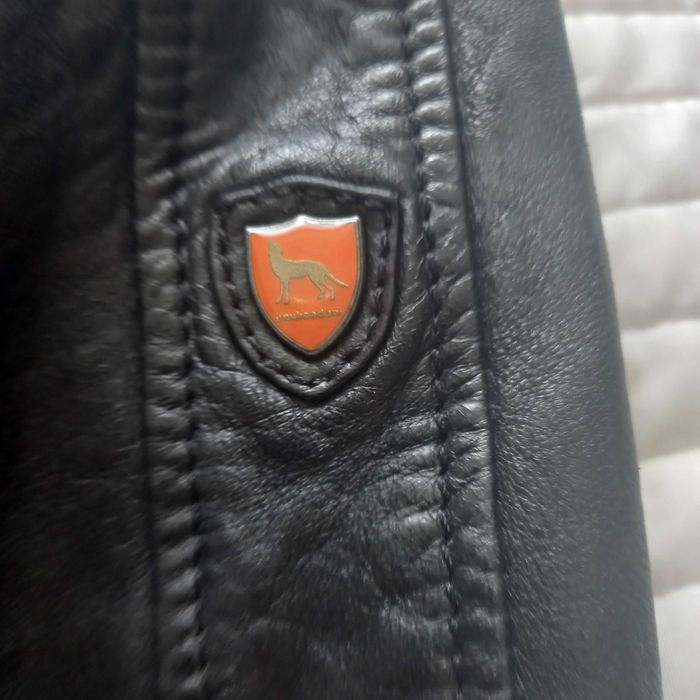 Męska kurtka skórzana EMILIO ADANI rozmiar 48.