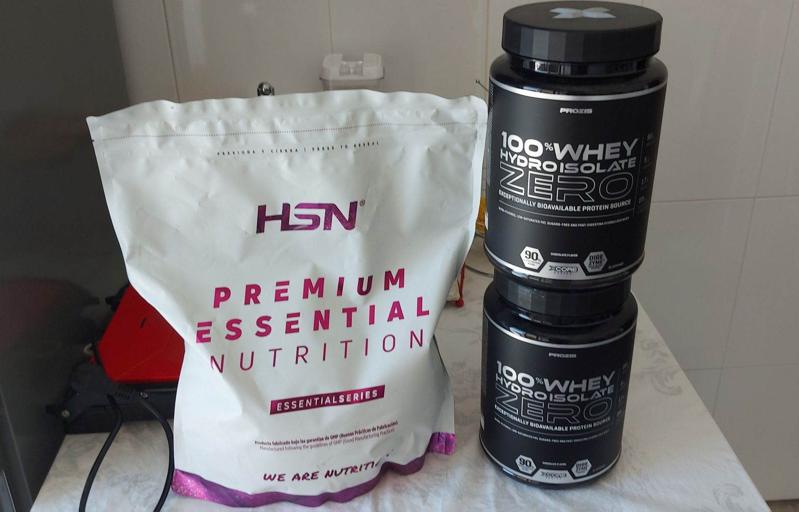 Suplemento WHEY Pro e HSN Novos
