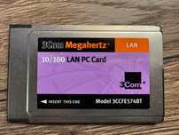Karta sieciowa LAN PCMCIA 3COM Megahertz 10/100 Lan PC Card