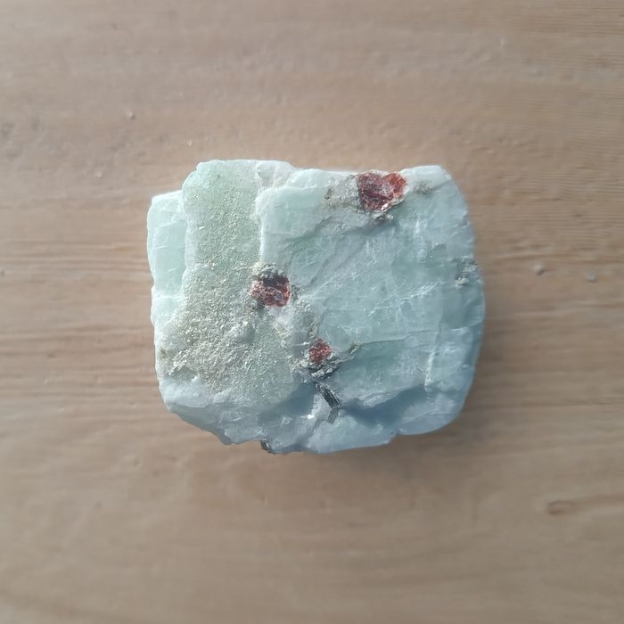 Amazonit surowy naturalny kamień półszlachetny Indie waga ponad 33 g