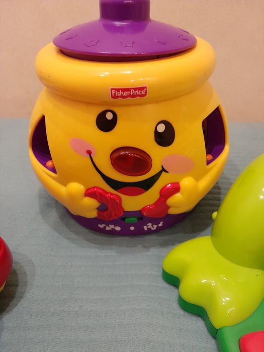 Інтерактивні іграшки. Слоник Clementony, горшечок,гусеничка, динозавр