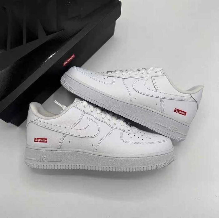 Buty Nike Air Force 1 Low Supreme White R.38.5