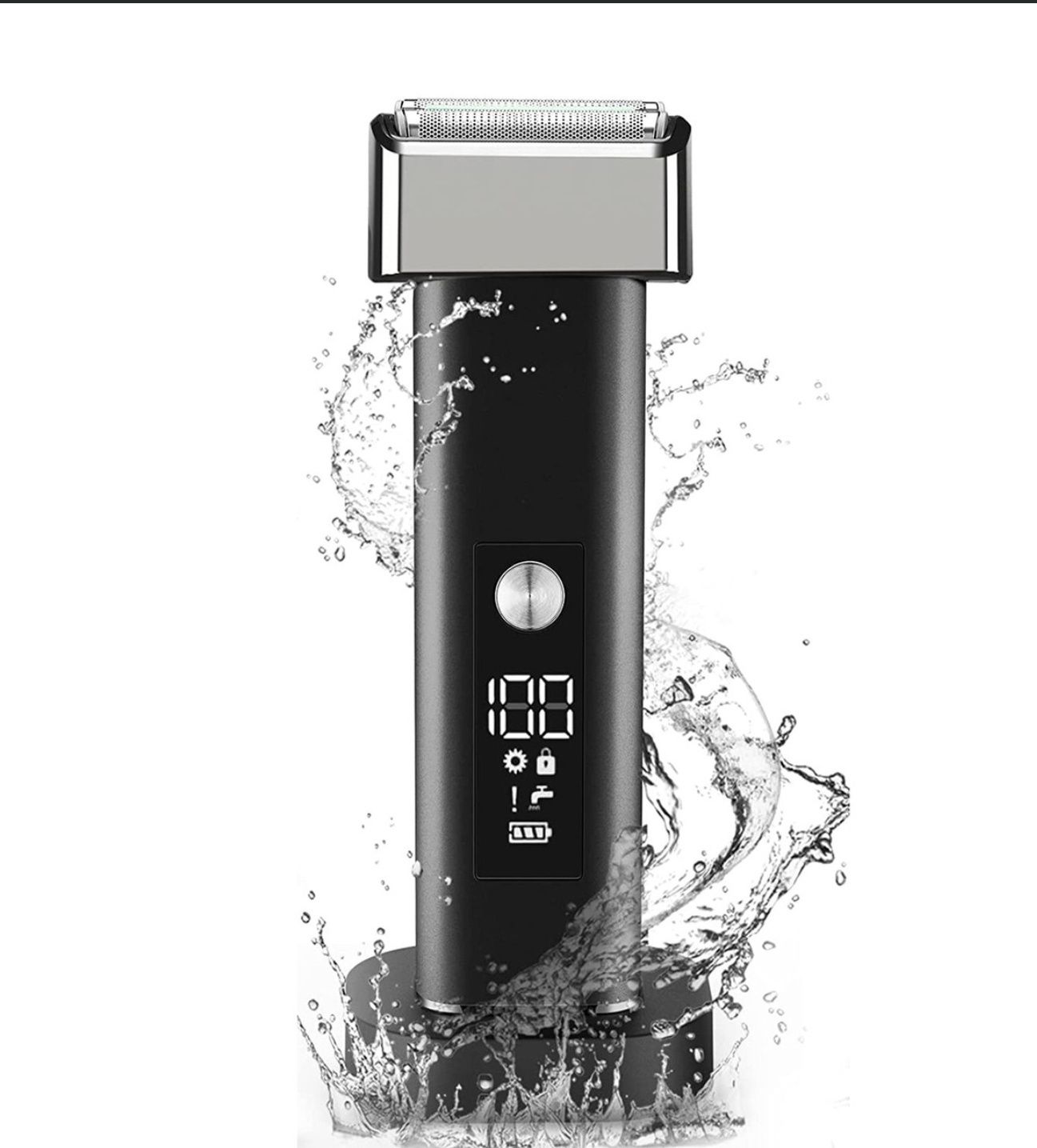 Професійна електробритва Brori Moisturizing Man Shaver Black (BR-211)