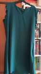 Vestido verde escuro
