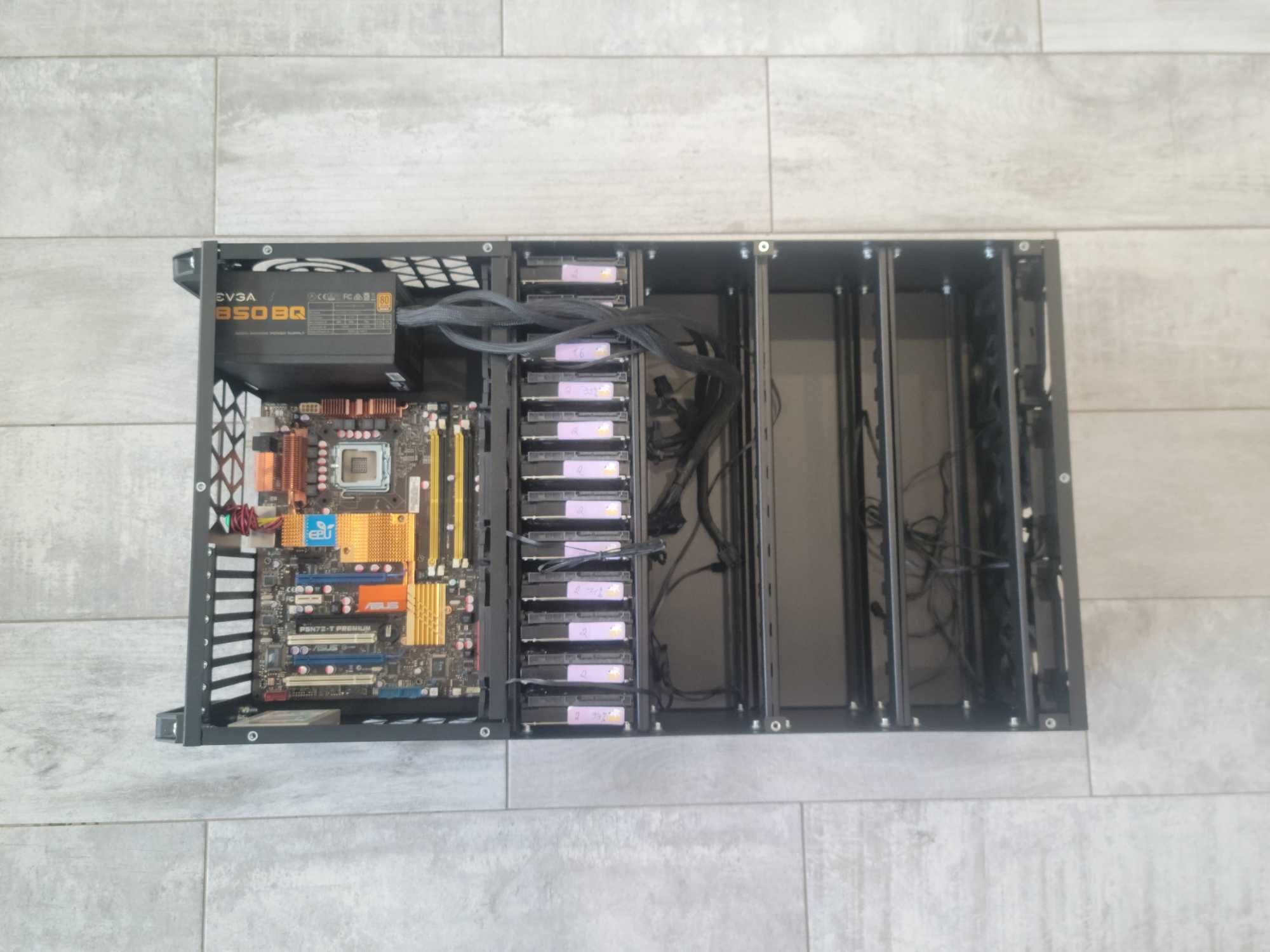 JBOD RAID Enclosures, mass storage server, кастомна рейд полка HDD