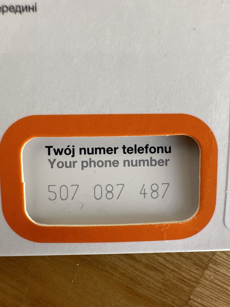Startery Orange z unikalnymi numerami !!!