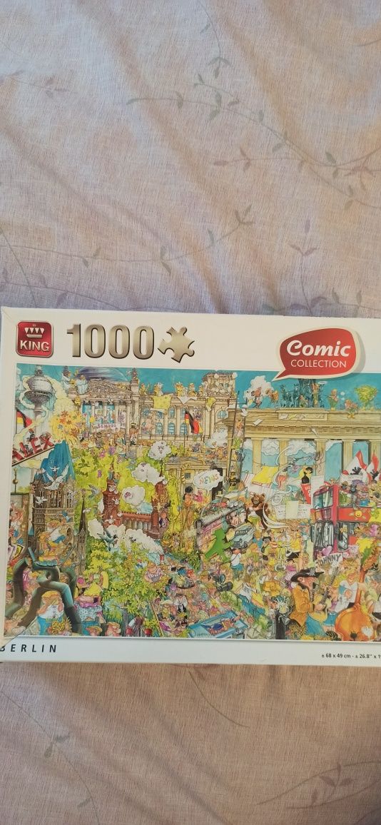Puzzle 1000, kompletne