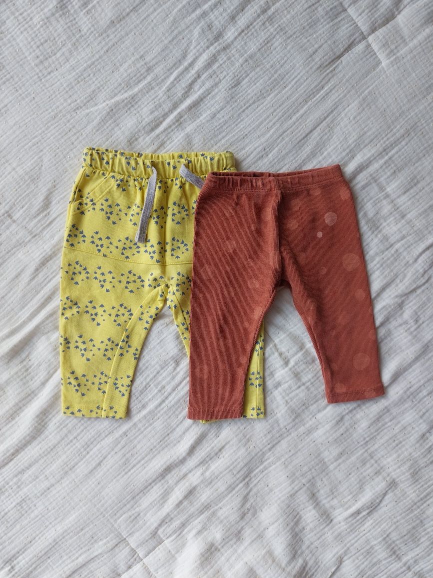 Zestaw ubranek niemowlęcych 10 szt. r. 74 paczka ubranek Zara H&M