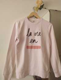 Sweatshirt rosa - La Vie en Rose - tamanho XS