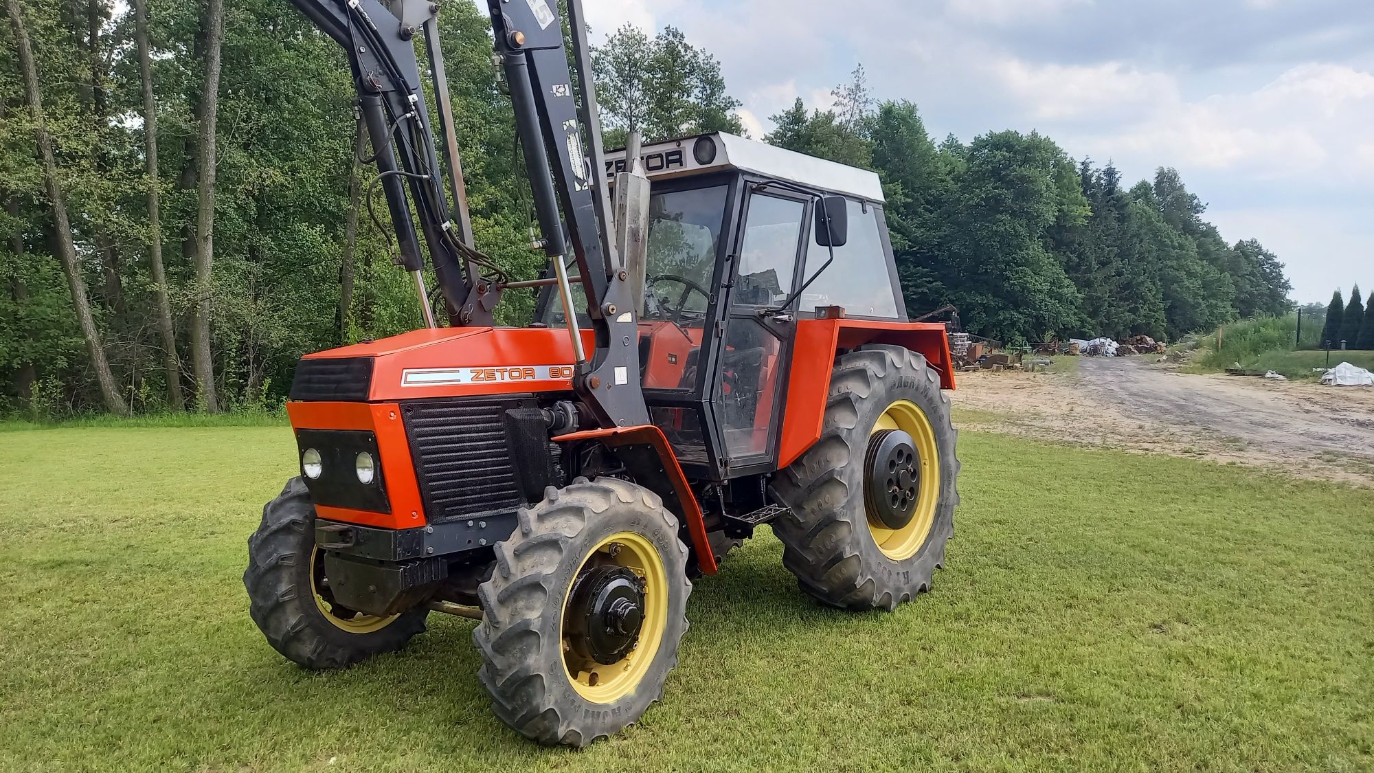 ZETOR 8045 Z TUREM !!!