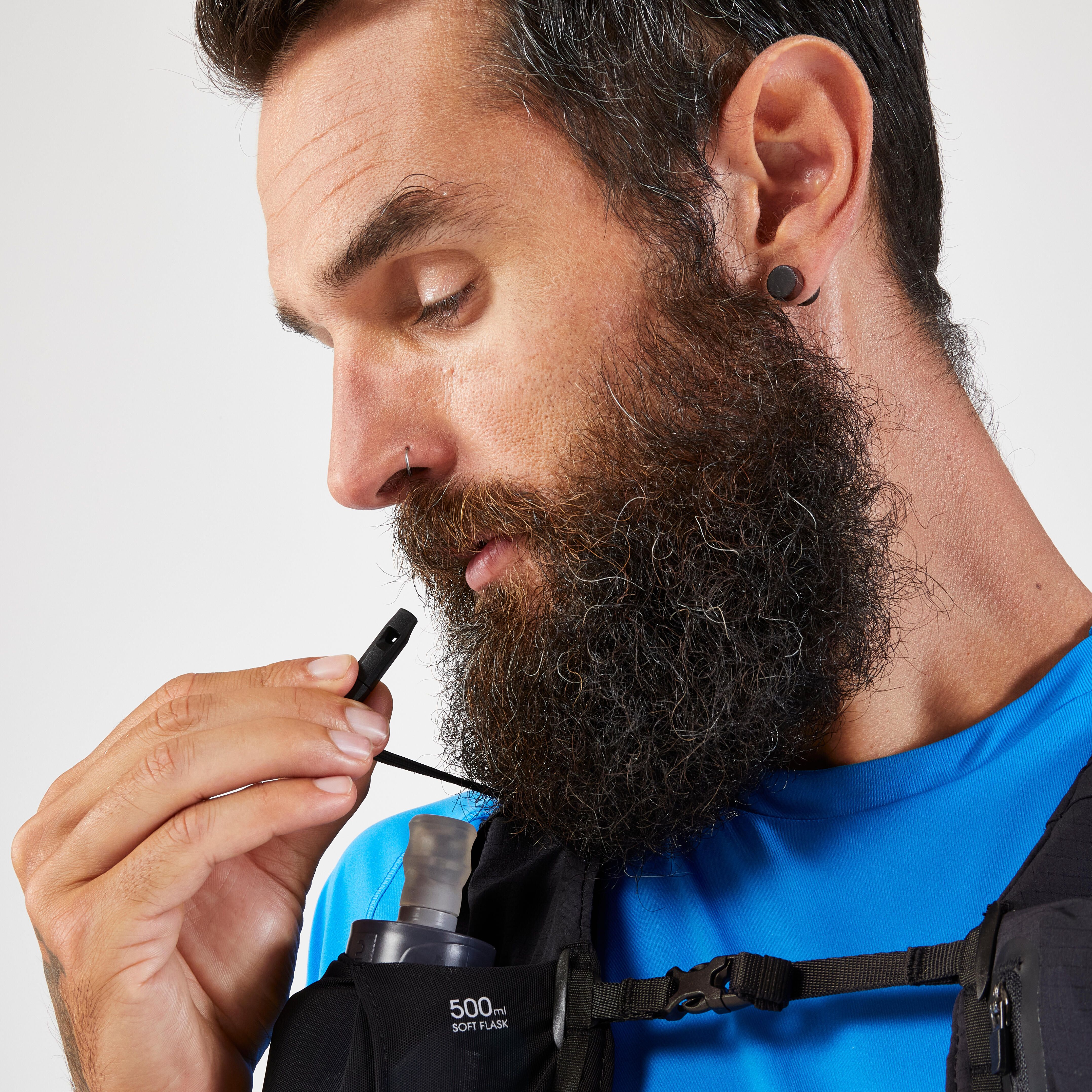 Colete Porta-Flasks de Trail Running Competição