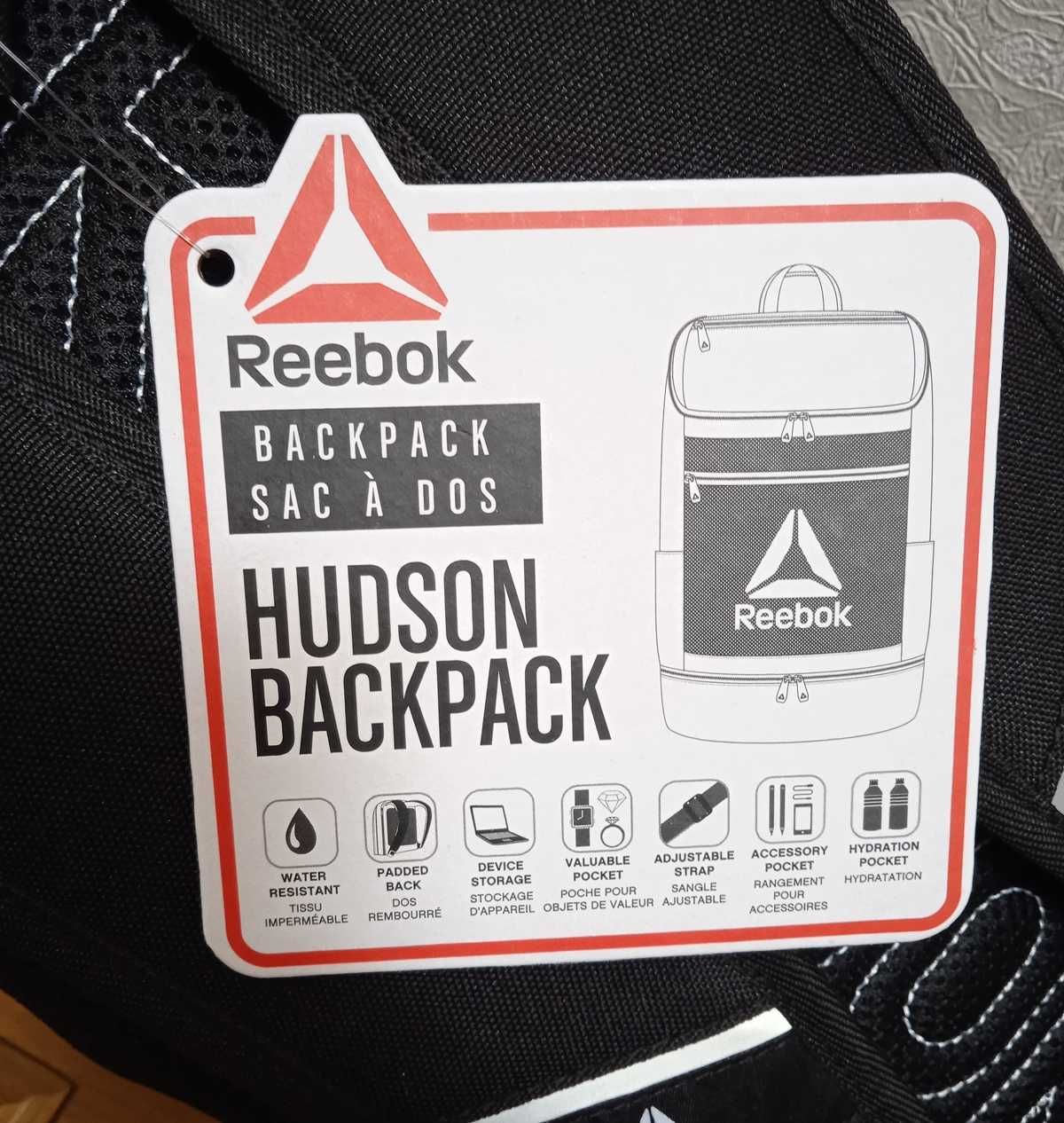 Рюкзак Reebok Hudson. Куплений в США. Оригінал