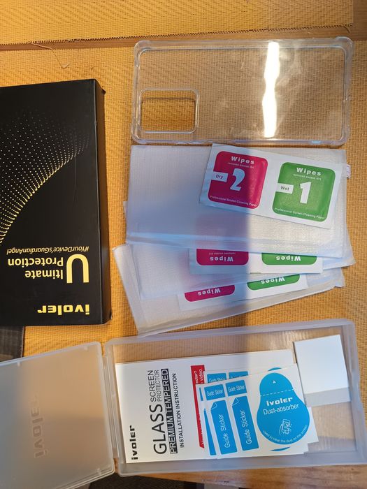 Xiaomi Redmi Note 12 Pro 5G zestaw plecki bezbarwne+3 szkła hartowane