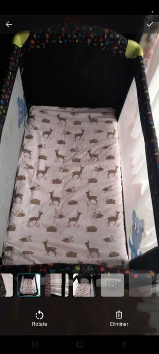 Cama de bebé portátil