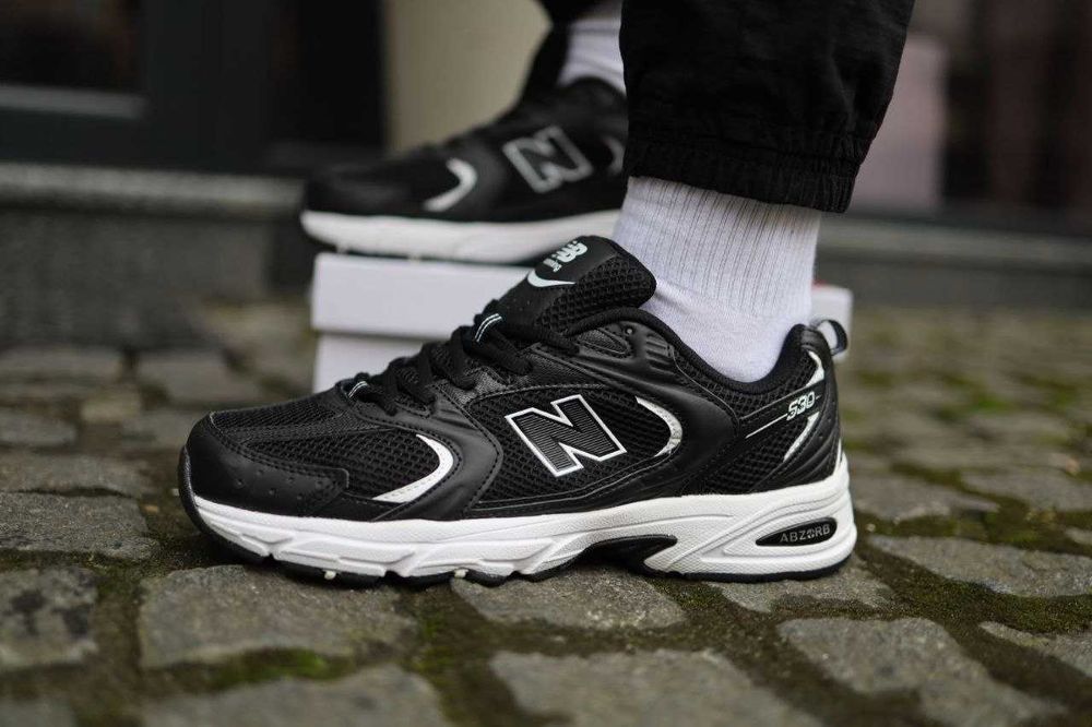 !ТОП! New Balance 530 Black/White 36 37 38 39 40 41 42 43 44 45 NB НБ