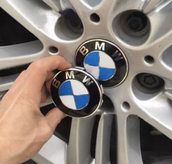4x Centros de jantes BMW centro caps