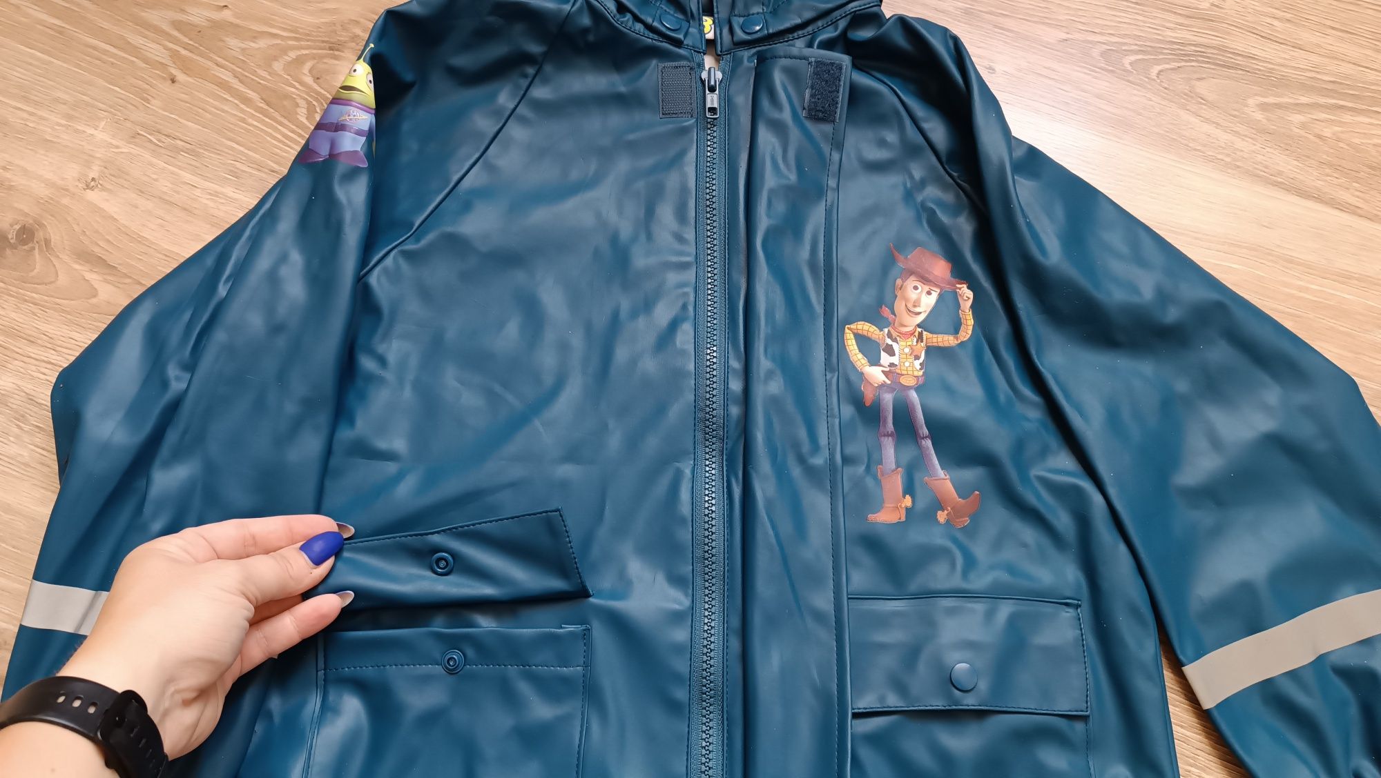Zestaw przeciwdeszczowy, kurtka i spodnie, dla chłopca, Toy Story, 122