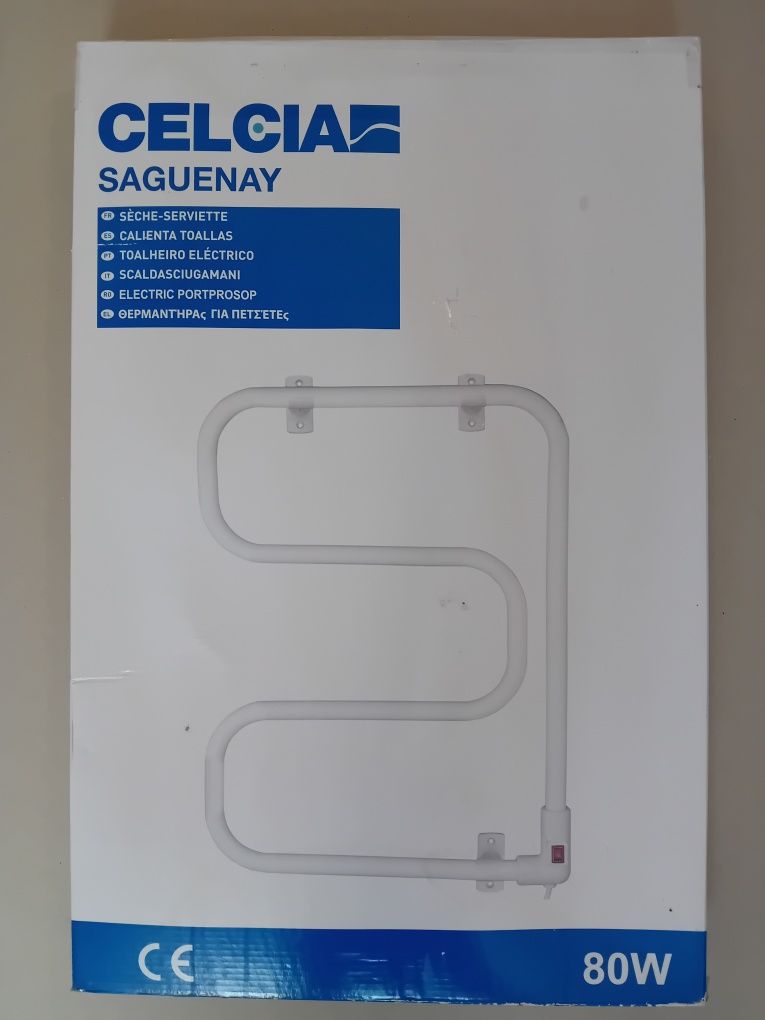 Toalheiro eletrico Celcia Saguenay 80w