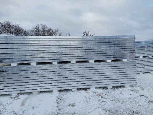 100mm płyta ścienna II gatunek, NOWA, RAL 9006
