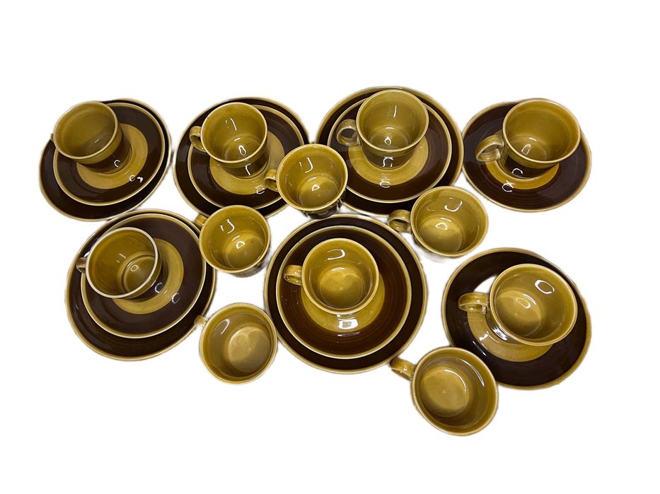 Porcelit Pruszków filiżanki do kawy ze spodkami z metkami B8026
