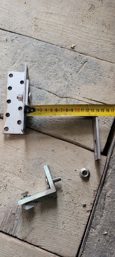 Hak Regulowany PV Uchwyt Dachówki 120/140 mm