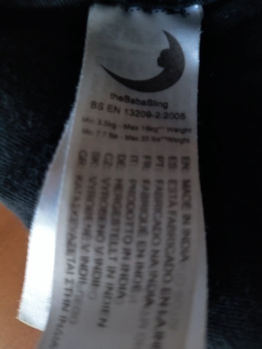 Vendo Sling cor preta