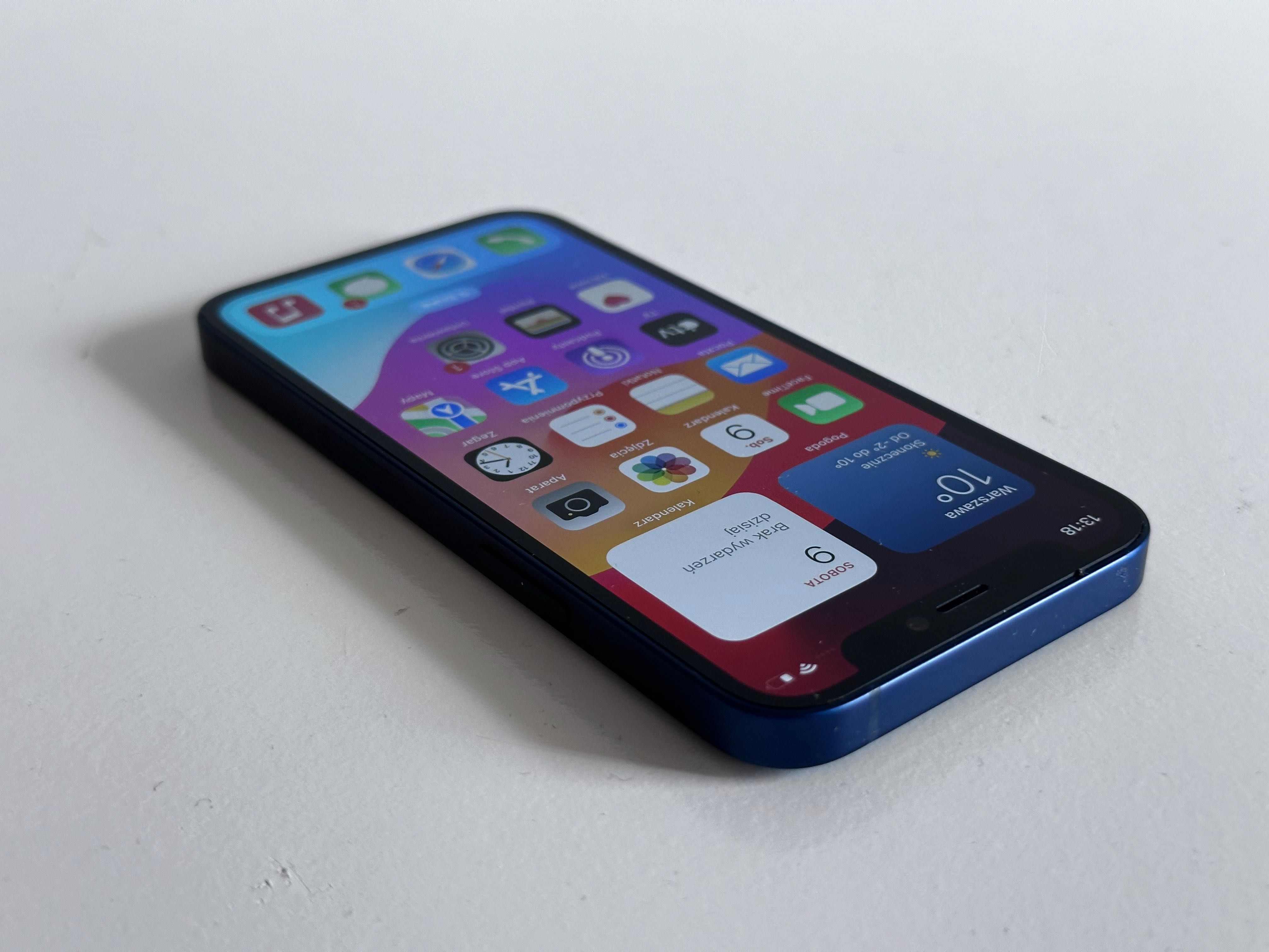 Apple iPhone 12 Mini 128GB Blue Niebieski Bez Blokad Super Stan