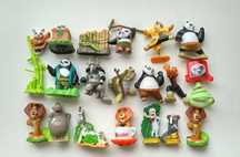 Коллекция киндер фигурки Панда кунг фу Мадагаскар Kung Fu Panda kinder