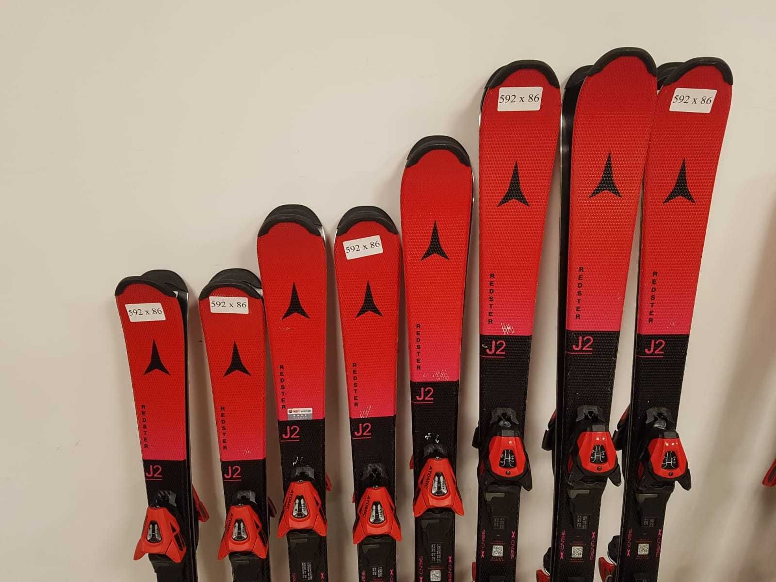 Narty Junior Atomic Redster J2, 8 par - pakiet 592