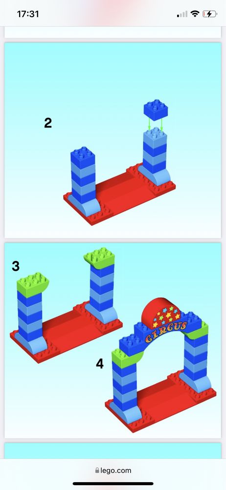 Lego duplo - O grande circo (10504)