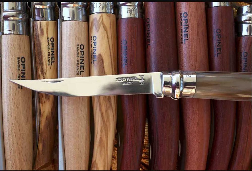 Филейный НОЖ OPINEL №10 12 15 VRN+футляр Франция складной тонкий
