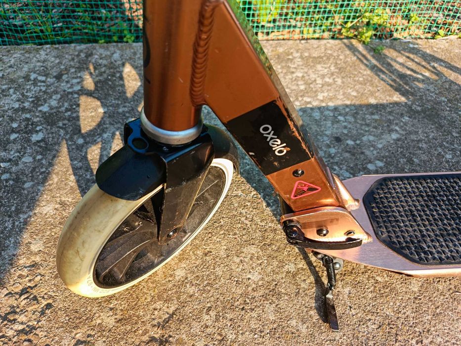 sprzedam hulajnogę oxelo aluminiowa stan bdb decathlon