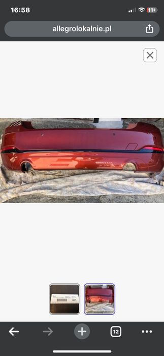 Zderzak tył bmw f32 2017