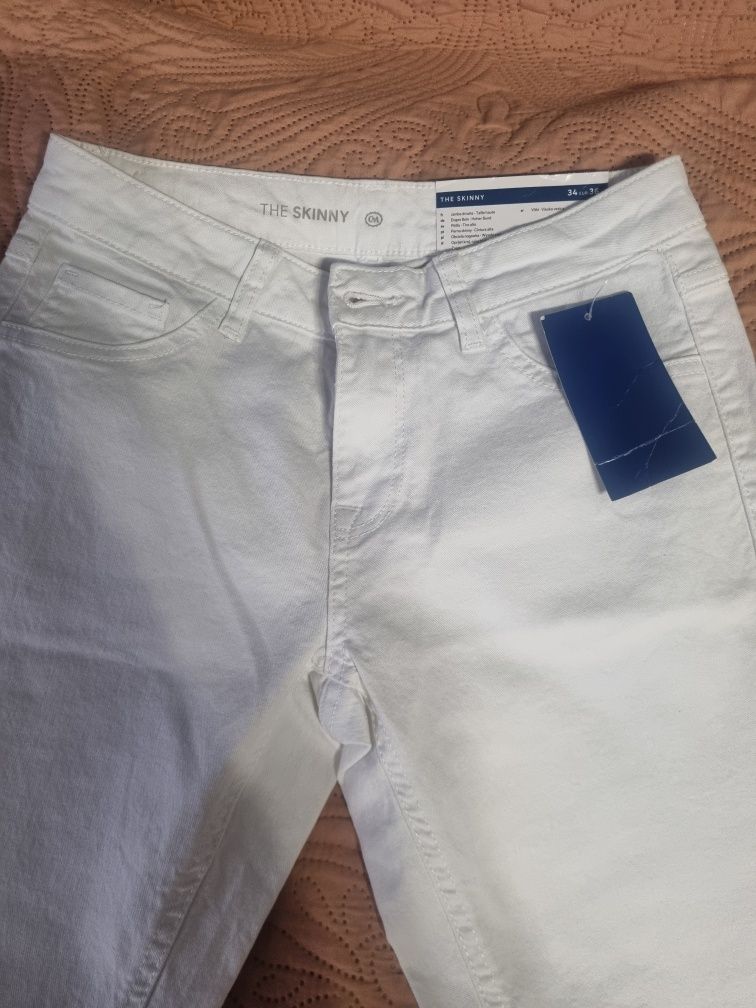 Білі джинси. The skinny 34eur 36FR