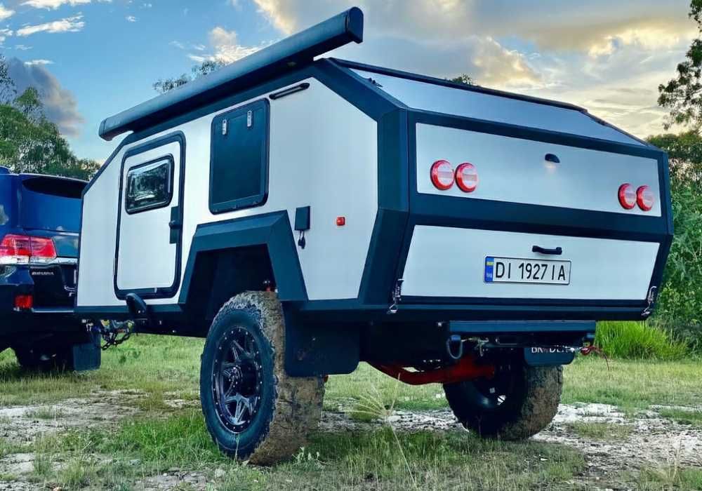 причеп дача Купити причіп будинок на колесах  - кемпер автодом атодім