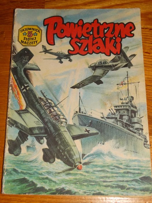 Komiks Tajemnica złotej maczety tom 5: Powietrzne szlaki 1986