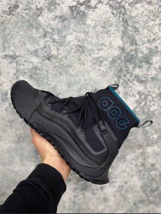 (БЕЗ ПЕРЕДОПЛАТИ)nike acg terra antarktik gore-tex black blue найк асг