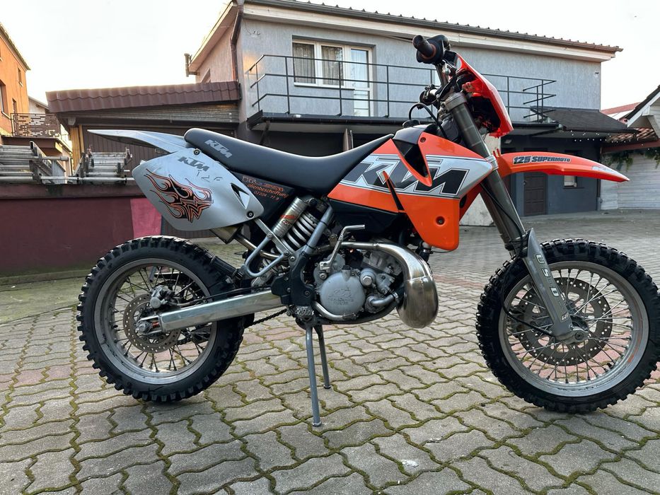 KTM EXE 125, Supermoto, zarejestrowany