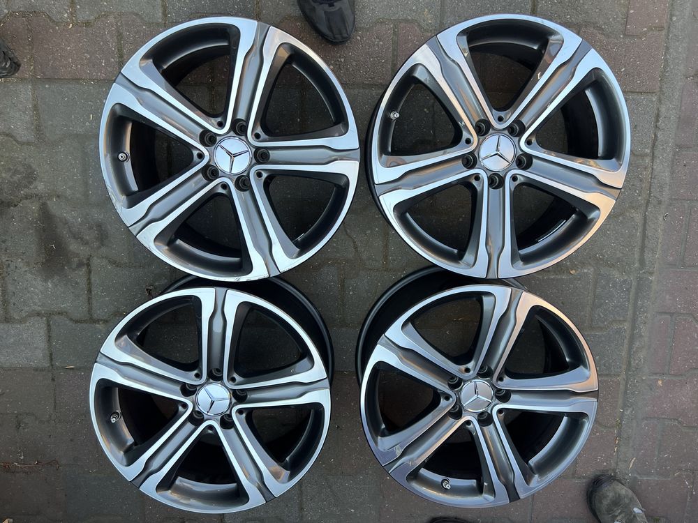 Felgi alu 18 Mercedes GLC w253 x253 oryginał + TPMS