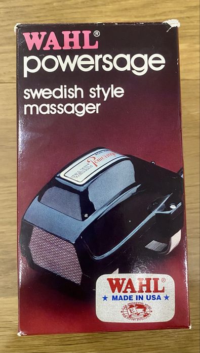 Massajador sueco Wahl Powersage - Novo