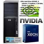 HP Z400, Intel Xeon W3565, RAM: 12 GB 2xNVIDIA Quadro+NVS 4 Monitory!