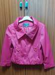 Casaco 3/4 rosa choque