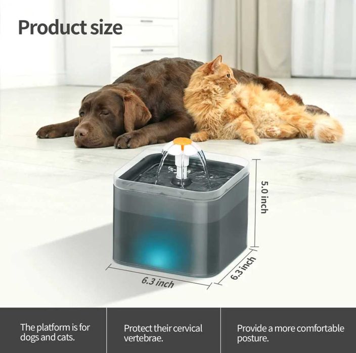 Fonte/bebedouro para animais