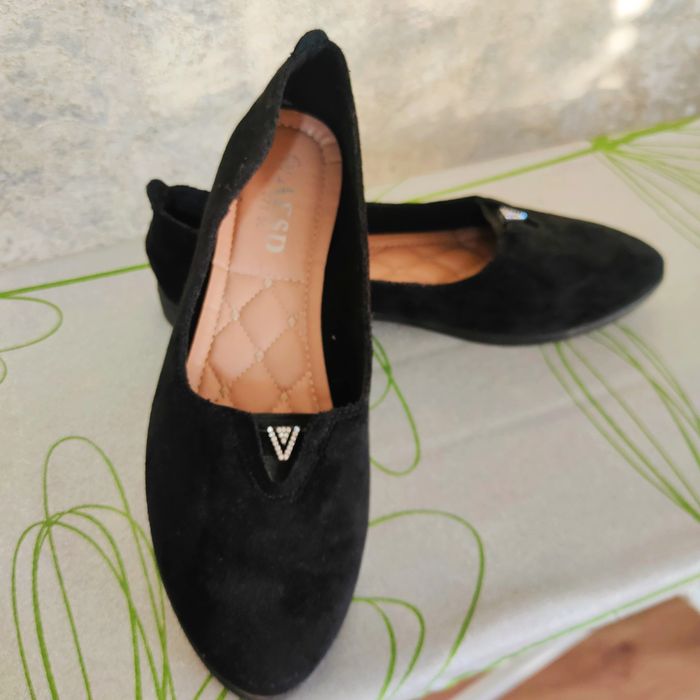 Балетки жіночі нубук